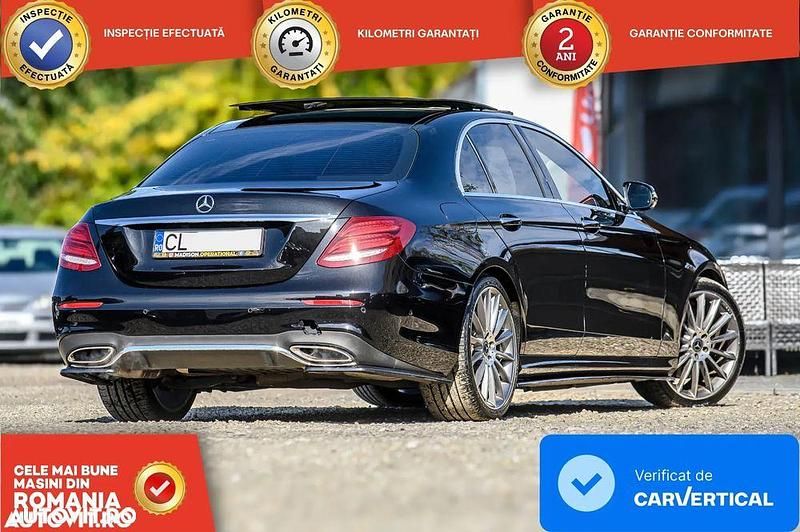 Second-hand Mercedes E400 AMG line 333 CP (244 kW) 2017 Culoarenegru Berlinǎ