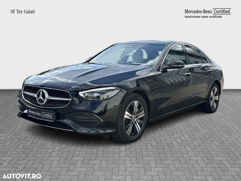 Negru Utilizat 2023 Mercedes C300e Berlinǎ | 53.715 EUR - Imagine 1/3