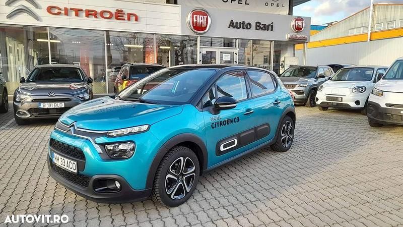 Culoarealbastru Utilizat 2022 Citroën C3 PureTech | 15.670 EUR (Puțin scump) - Imagine 1/4