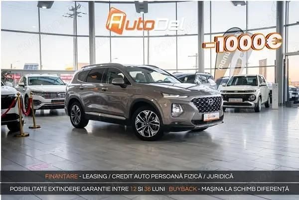 Auriu Utilizat 2020 Hyundai Santa Fe Premium SUV | 27.990 EUR (Puțin scump) - Imagine 1/4