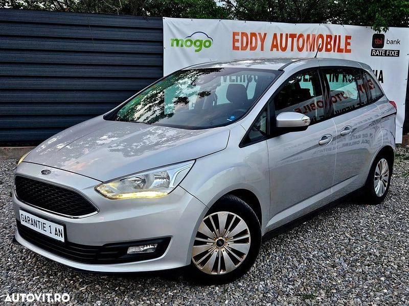 Second-hand Ford Grand C-Max Trend 95 CP (69 kW) 2018 Culoareargint Monovolum