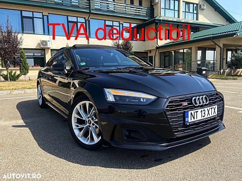 Culoarenegru Utilizat 2021 Audi A5 Sportback Sport Coupe | 24.850 EUR (Preț OK) - Imagine 1/4