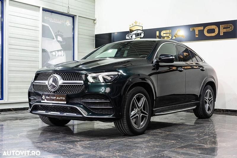Culoareverde Utilizat 2021 Mercedes GLE400 AMG line Coupe | 58.080 EUR (Scump) - Imagine 1/4