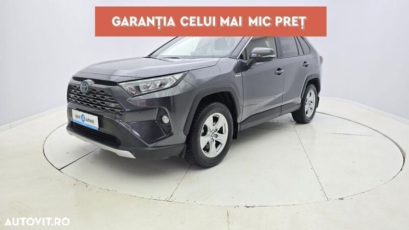 Gri Utilizat 2020 Toyota RAV4 Hybrid SUV | 28.950 EUR (Super Preț) - Imagine 1/3