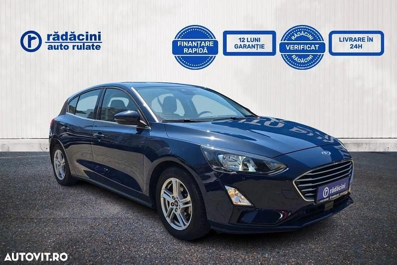 Albastru Utilizat 2020 Ford Focus Trend Hatchback | 12.400 EUR (Preț OK) - Imagine 1/4
