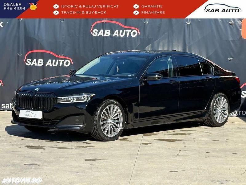 Culoarenegru Utilizat 2022 BMW 740L Berlinǎ | 58.999 EUR (Preț bun) - Imagine 1/4