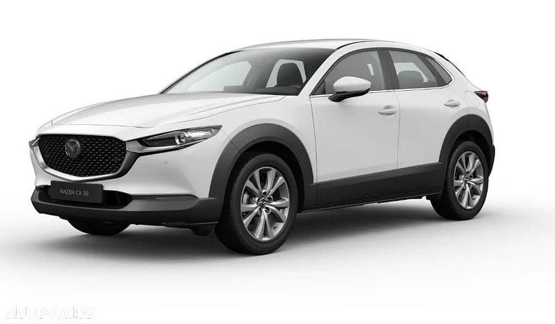 Culoarealb Nouă 2025 Mazda CX-30 Center-Line SUV | 24.490 EUR (Preț bun) - Imagine 1/4