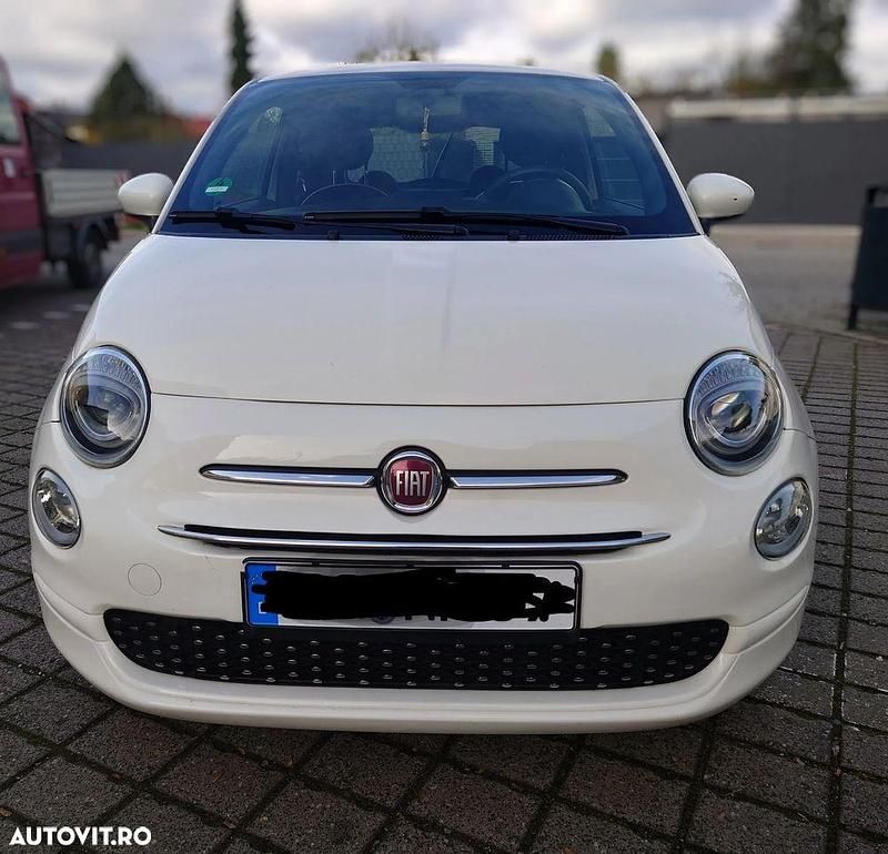 Culoarealb Utilizat 2019 Fiat 500 | 9.200 EUR (Preț OK) - Imagine 1/4
