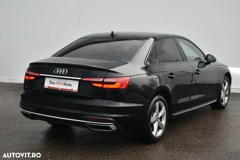 Second-hand Audi A4 Advanced 136 CP (100 kW) 2020 Negru Berlinǎ