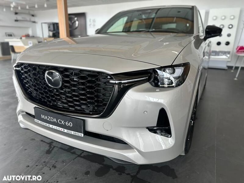 Bej Nouă 2024 Mazda CX-60 Homura-Line SUV | 52.800 EUR - Imagine 1/4