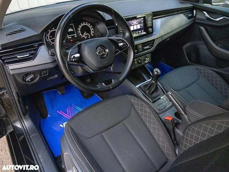 Second-hand Skoda Scala Active 110 CP (80 kW) 2022 Culoarenegru Hatchback