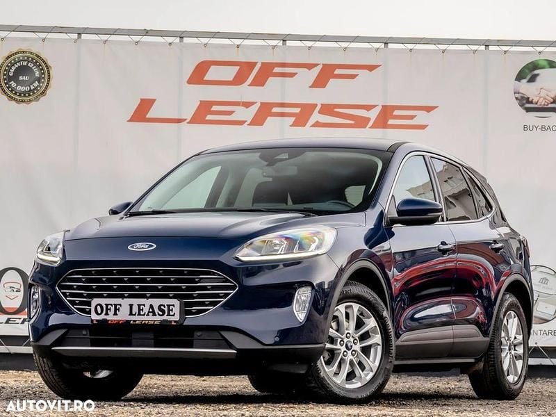 Culoarealbastru Second-hand 2020 Ford Kuga Titanium SUV | 15.500 EUR (Preț bun) - Imagine 1/4
