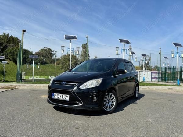 Negru Utilizat 2012 Ford Grand C-Max Monovolum | 4.700 EUR - Imagine 1/4