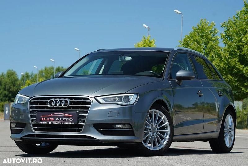 Gri Utilizat 2013 Audi A3 Sportback Attraction Hatchback | 8.499 EUR (Preț OK) - Imagine 1/4