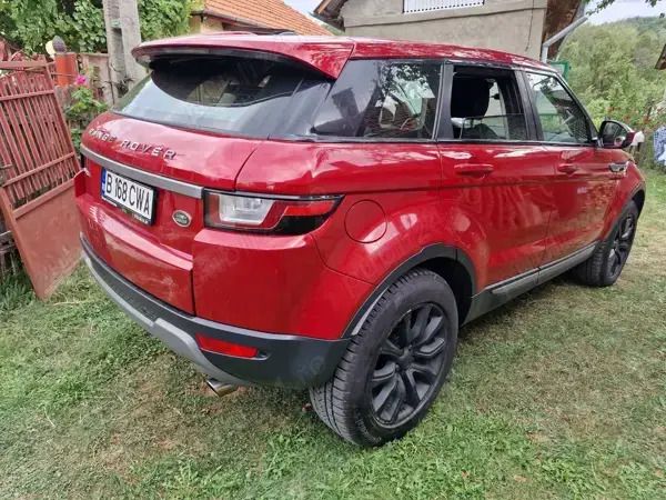 Second-hand Land Rover Range Rover evoque 150 CP (110 kW) 2015 Rosu SUV