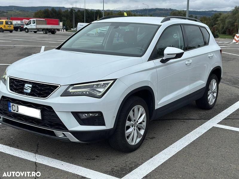 Alb Utilizat 2019 Seat Ateca Ecomotive SUV | 11.890 EUR (Preț OK) - Imagine 1/4