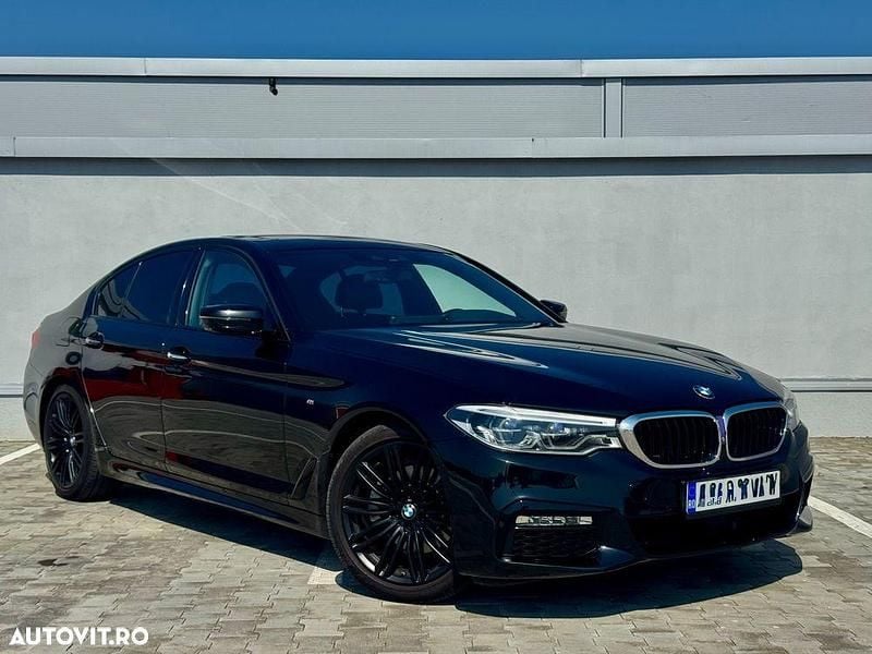 Negru Utilizat 2017 BMW 520 Comfort Edition Berlinǎ | 26.490 EUR - Imagine 1/4