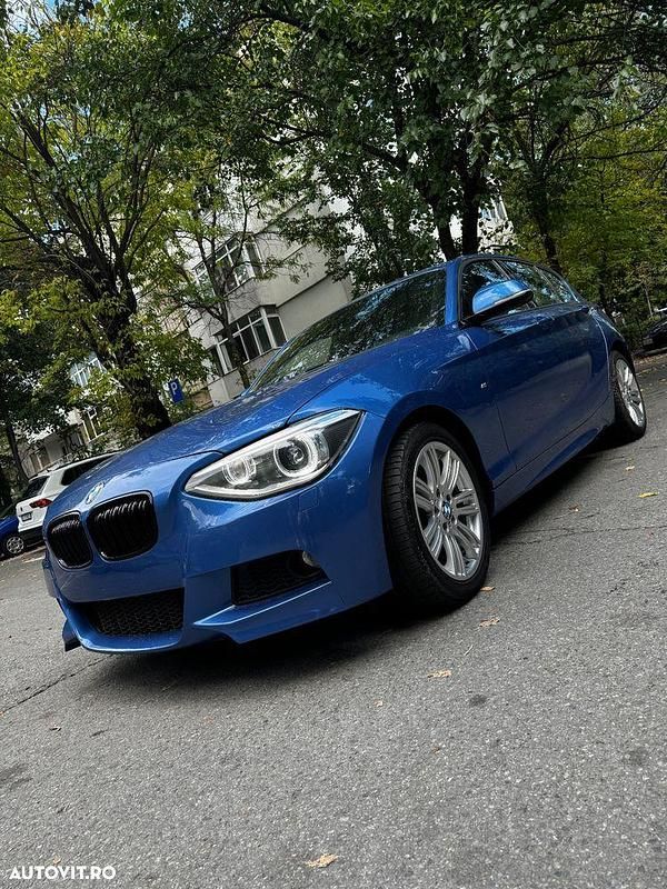 Culoarealbastru Second-hand 2014 BMW 118 Sport Line Hatchback | 8.590 EUR (Preț OK) - Imagine 1/4