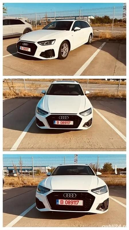 Alb Utilizat 2023 Audi A4 S-Line Break | 21.500 EUR (Preț bun) - Imagine 1/4