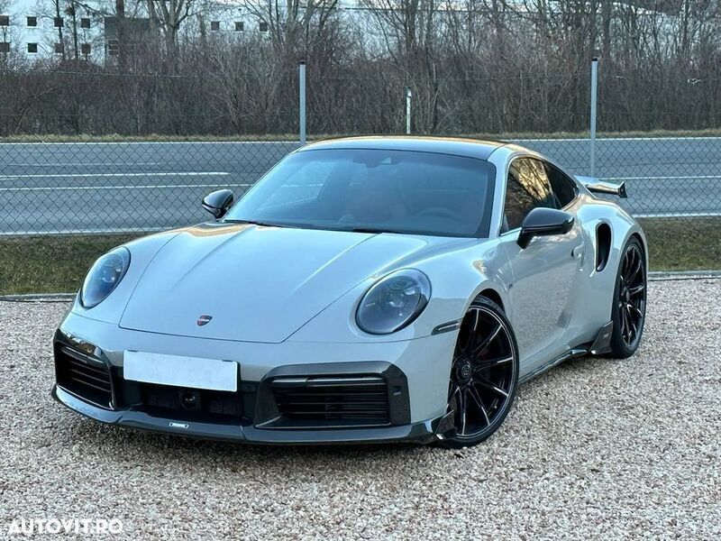 Gri Utilizat 2022 Porsche 911 Turbo S Coupe | 314.479 EUR - Imagine 1/4