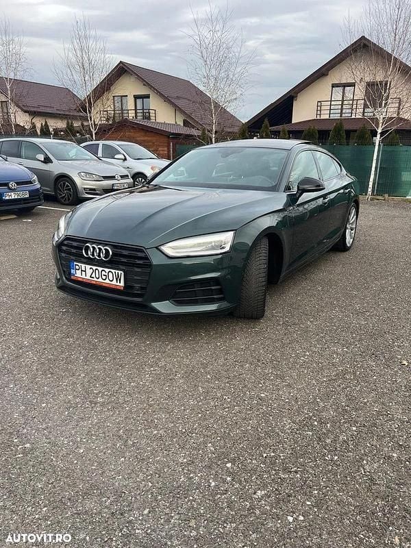 Culoareverde Utilizat 2018 Audi A5 Sportback Comfort Berlinǎ | 18.499 EUR (Preț OK) - Imagine 1/4