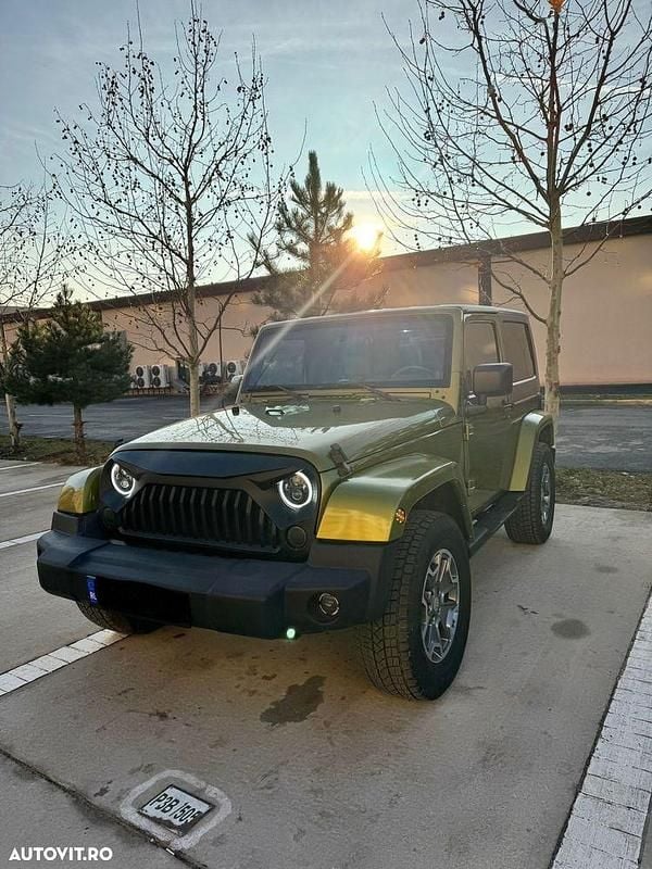 Second-hand Jeep Wrangler 177 CP (130 kW) 2008 Culoareverde SUV