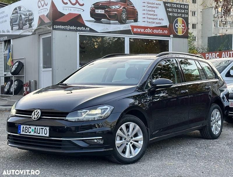 Second-hand VW Golf VII 150 CP (110 kW) 2018 Culoarenegru Break