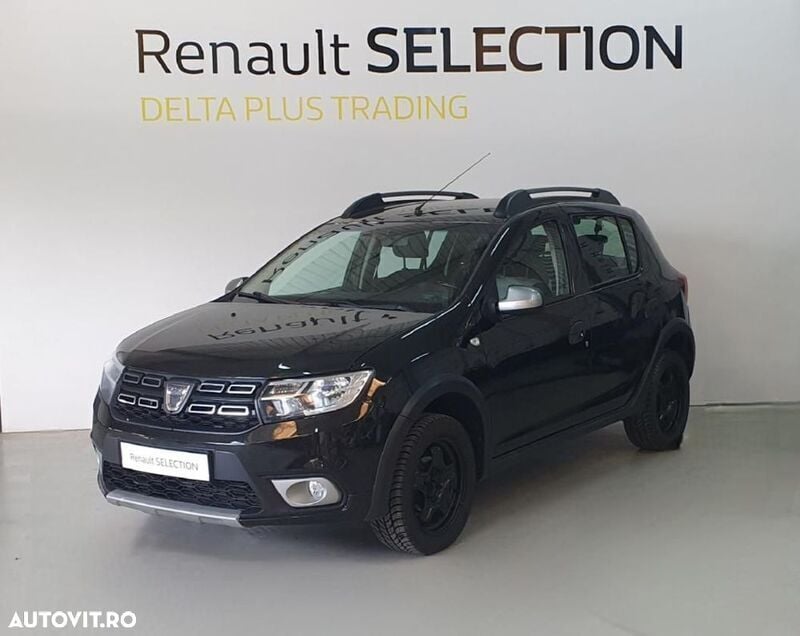Negru Utilizat 2017 Dacia Sandero Prestige Hatchback | 7.150 EUR (Preț OK) - Imagine 1/4