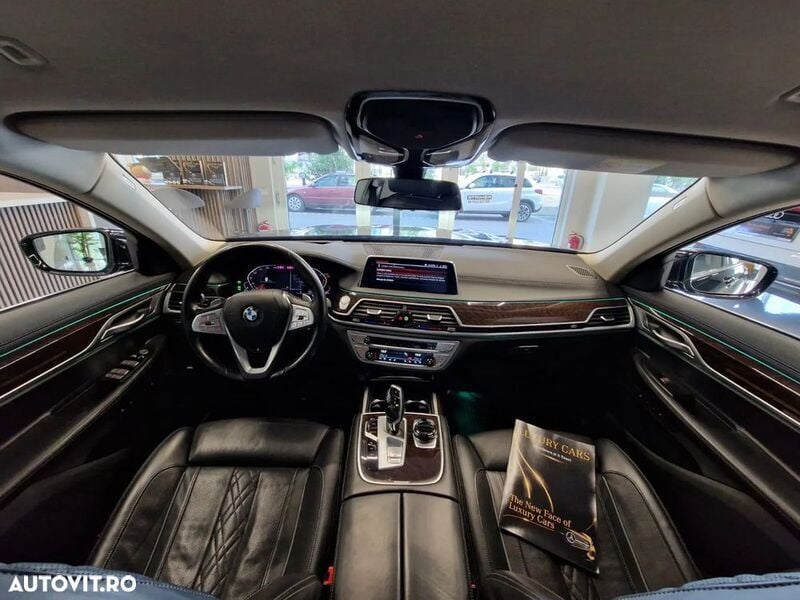Second-hand BMW 730L Comfort Edition 265 CP (194 kW) 2019 Negru Berlinǎ