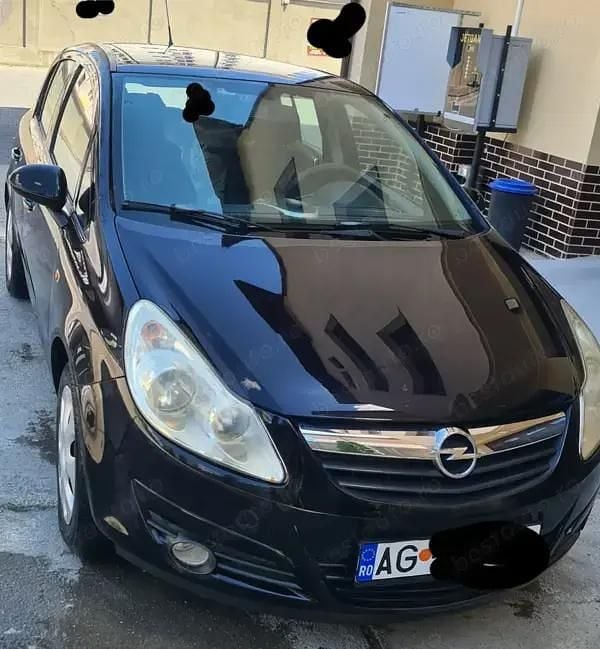 Negru Utilizat 2008 Opel Corsa Hatchback | 2.450 EUR (Preț OK) - Imagine 1/4