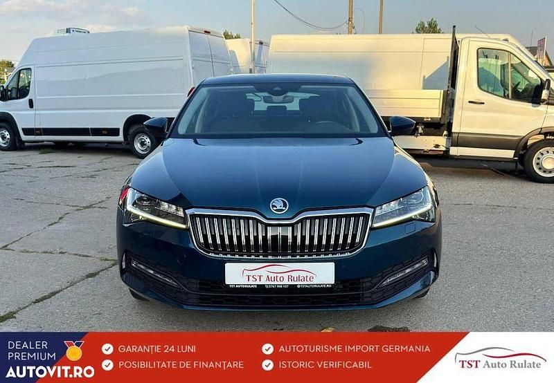 Culoarealbastru Utilizat 2020 Skoda Superb Berlinǎ | 21.659 EUR (Preț OK) - Imagine 1/4