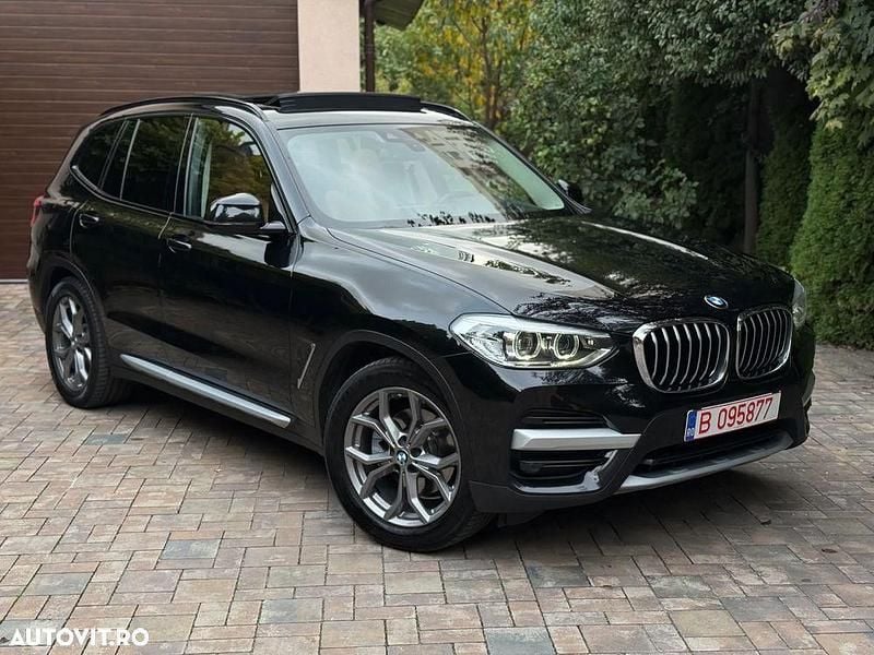 Culoarenegru Utilizat 2021 BMW X3 Comfort Edition SUV | 24.999 EUR (Super Preț) - Imagine 1/4