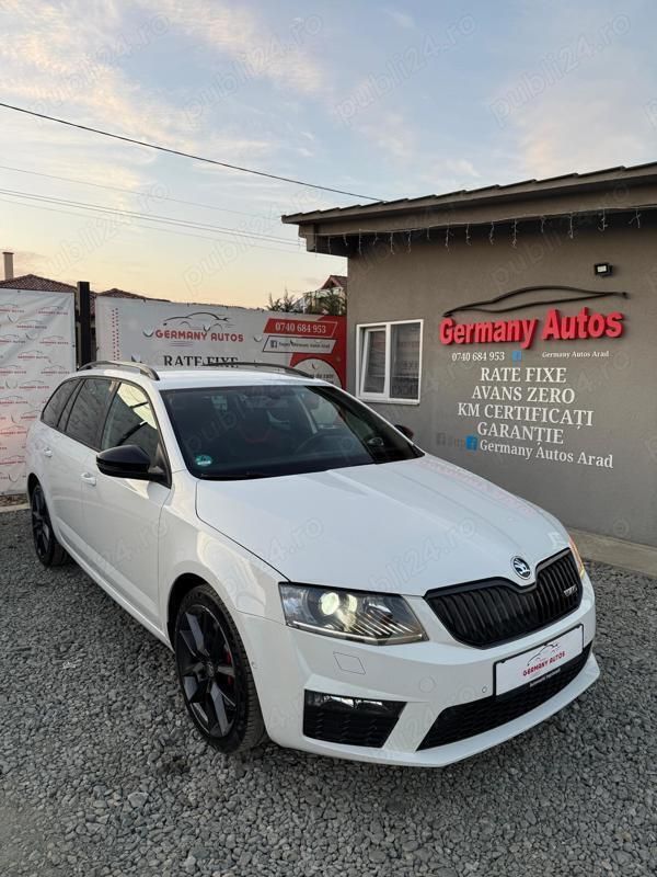 Alb Utilizat 2016 Skoda Octavia vRS Break | 13.500 EUR - Imagine 1/4