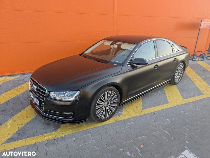 Negru Utilizat 2016 Audi A8 Berlinǎ | 18.500 EUR (Preț bun) - Imagine 1/4