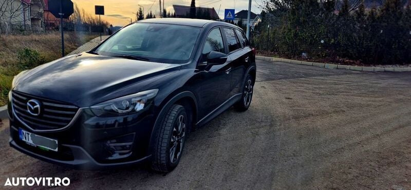 Negru Utilizat 2016 Mazda CX-5 SUV | 10.999 EUR (Preț bun) - Imagine 1/4