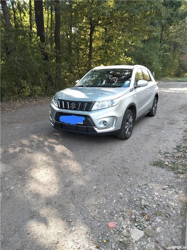 Argintiu Utilizat 2019 Suzuki Vitara SUV | 15.250 EUR (Scump) - Imagine 1/4