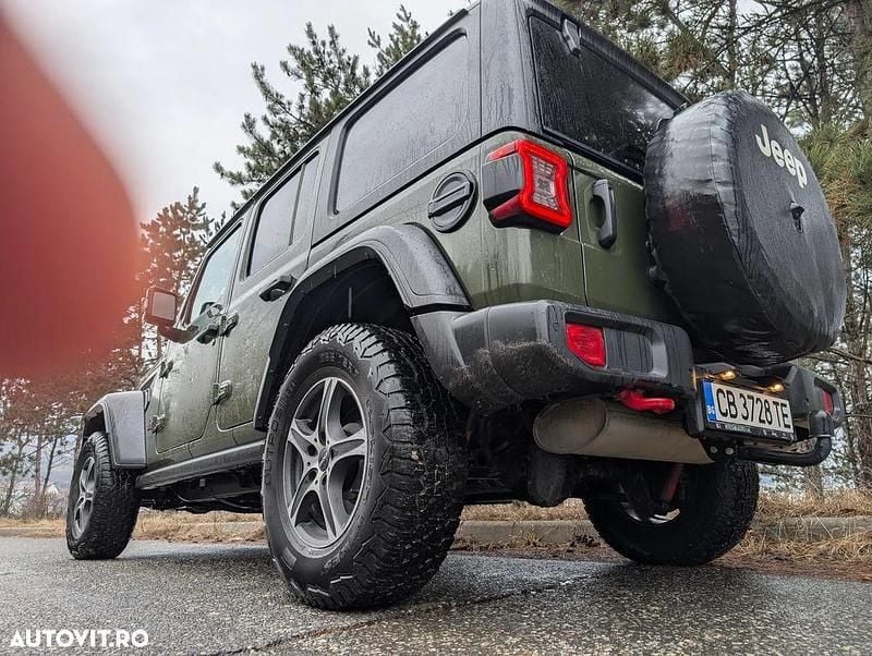 Second-hand Jeep Wrangler Rubicon 272 CP (200 kW) 2022 Culoareverde SUV