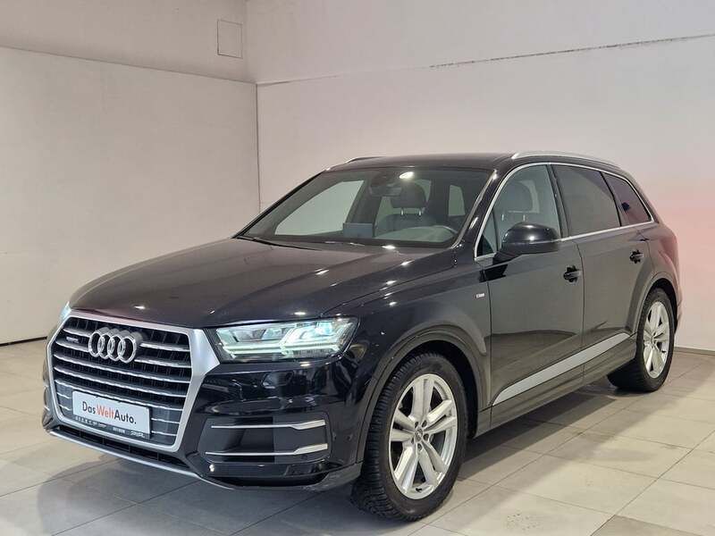 Negru normal Utilizat 2016 Audi Q7 SUV | 27.950 EUR (Preț OK) - Imagine 1/4