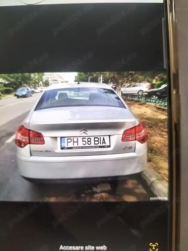 Utilizat 2009 Citroën C5 Berlinǎ | 3.650 EUR (Preț OK) - Imagine 1/4