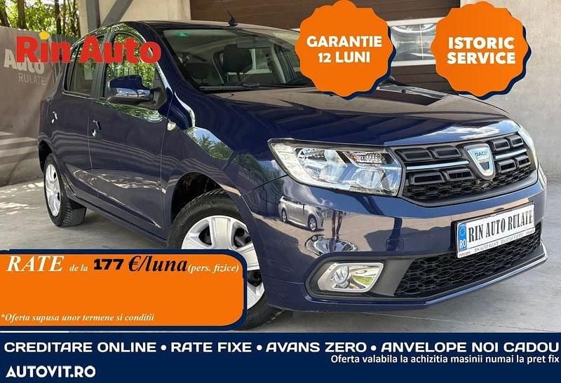 Albastru Utilizat 2020 Dacia Sandero Comfort Hatchback | 7.490 EUR (Super Preț) - Imagine 1/4