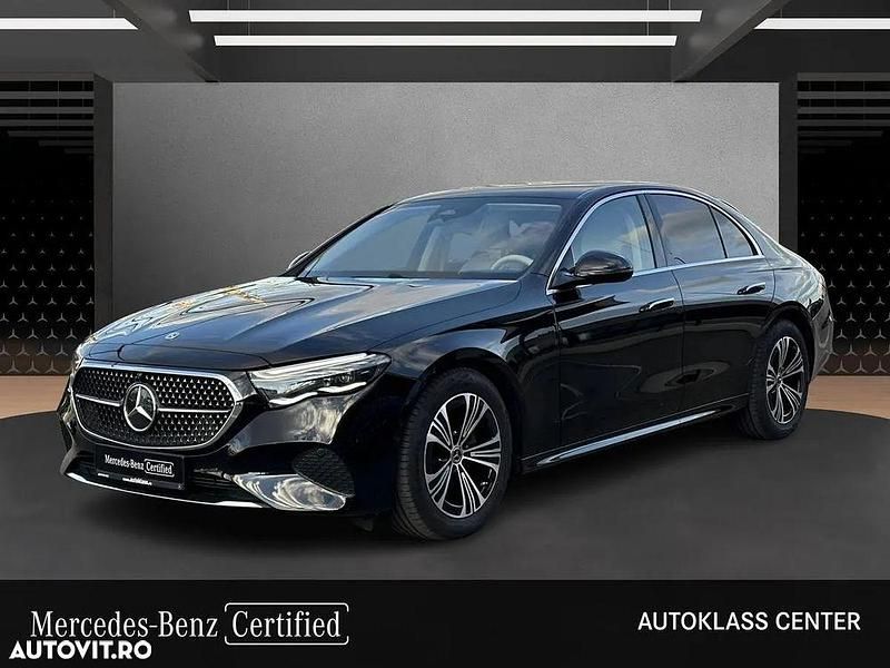 Second-hand Mercedes E220 194 CP (142 kW) 2025 Culoarenegru Berlinǎ