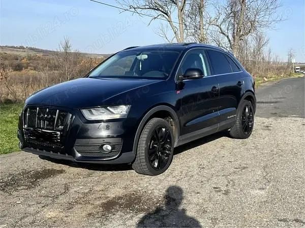 Negru Utilizat 2012 Audi Q3 SUV | 16.500 EUR (Scump) - Imagine 1/4