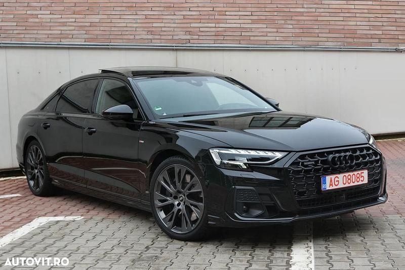 Second-hand Audi A8L S-Line 462 CP (339 kW) 2022 Culoarenegru Berlinǎ