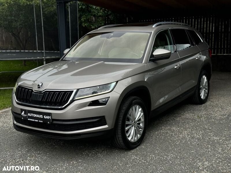 Gri Utilizat 2018 Skoda Kodiaq Style SUV | 20.335 EUR (Preț OK) - Imagine 1/4