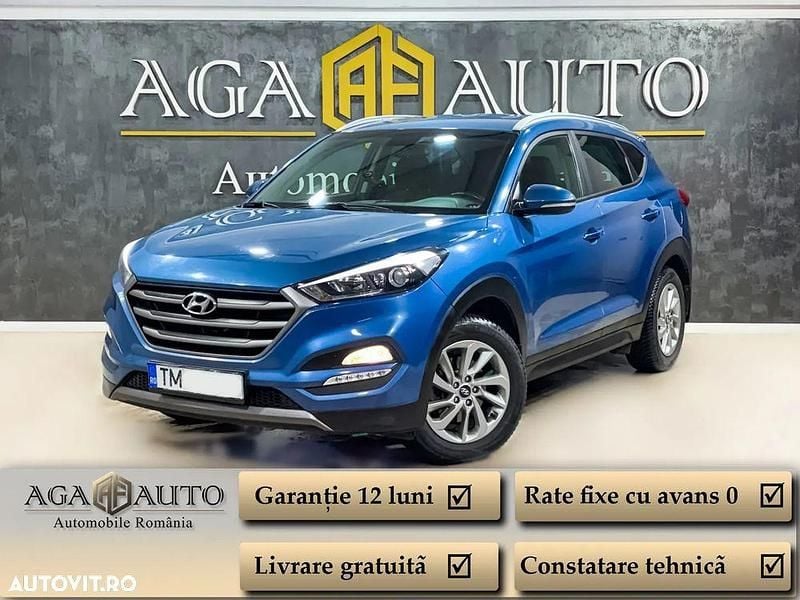 Second-hand Hyundai Tucson 177 CP (130 kW) 2016 Culoarealbastru SUV
