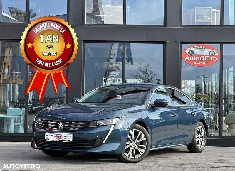 Culoarealbastru Utilizat 2021 Peugeot 508 Berlinǎ | 12.490 EUR (Preț bun) - Imagine 1/4