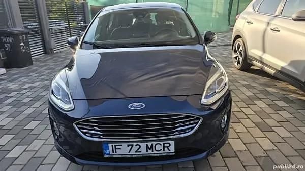 Second-hand Ford Fiesta Titanium 100 CP (73 kW) 2020 Albastru Hatchback