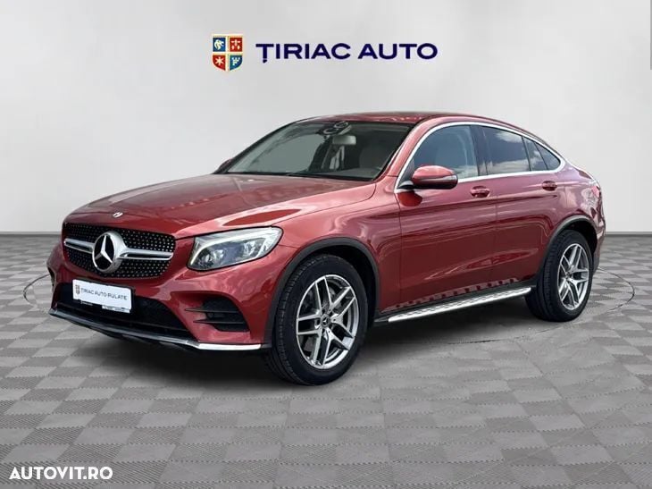 Rosu Utilizat 2018 Mercedes GLC250 Coupe | 33.900 EUR (Scump) - Imagine 1/4