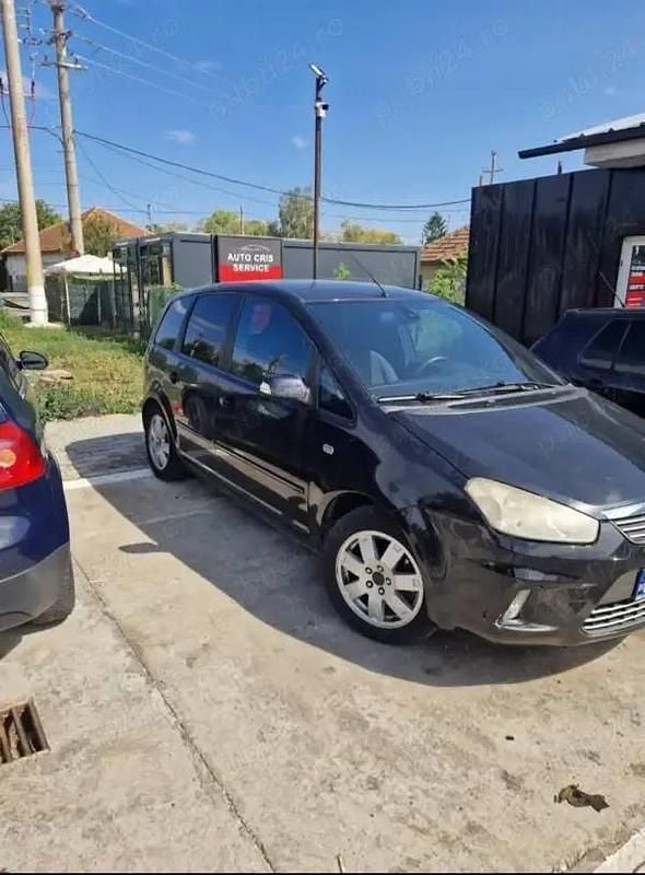 Negru Utilizat 2008 Ford C-MAX Titanium Monovolum | 3.500 EUR (Scump) - Imagine 1/4