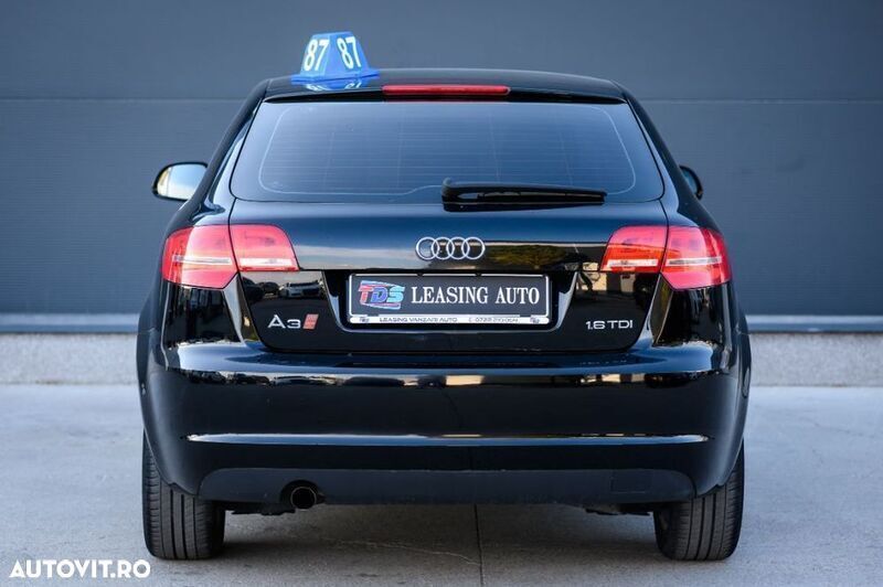 Second-hand Audi A3 Sport 90 CP (66 kW) 2010 Negru Hatchback